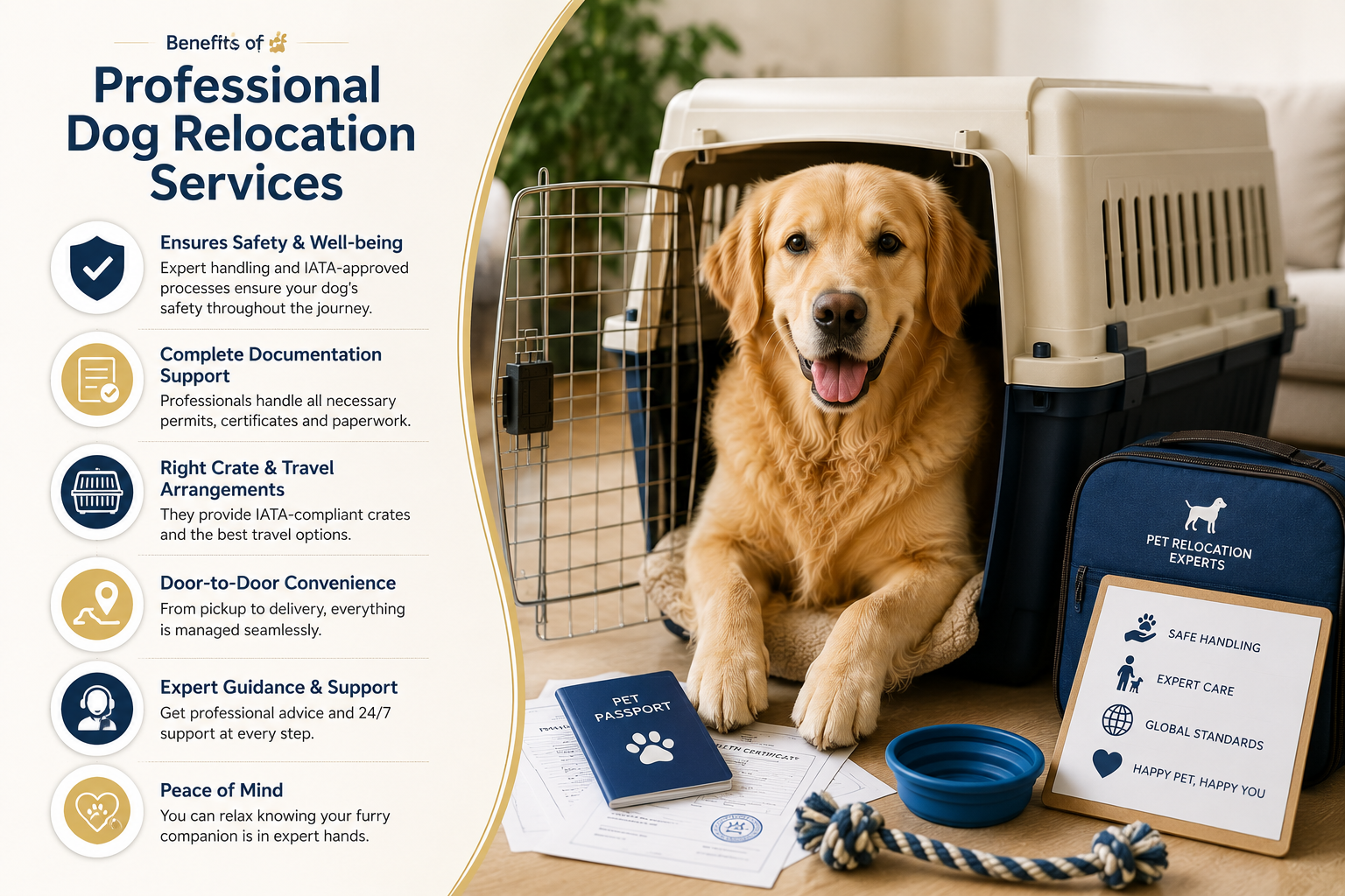 Benefits of Professional Dog Relocation Services